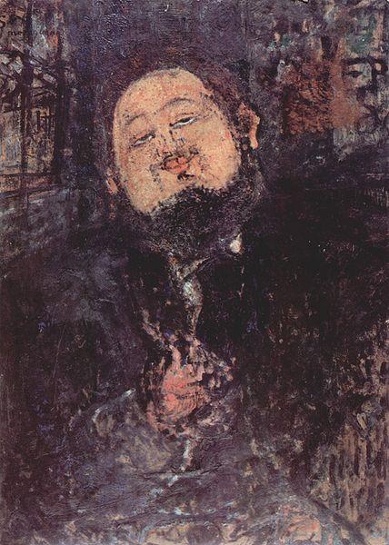 Amedeo Modigliani Portrat des Diego Rivera